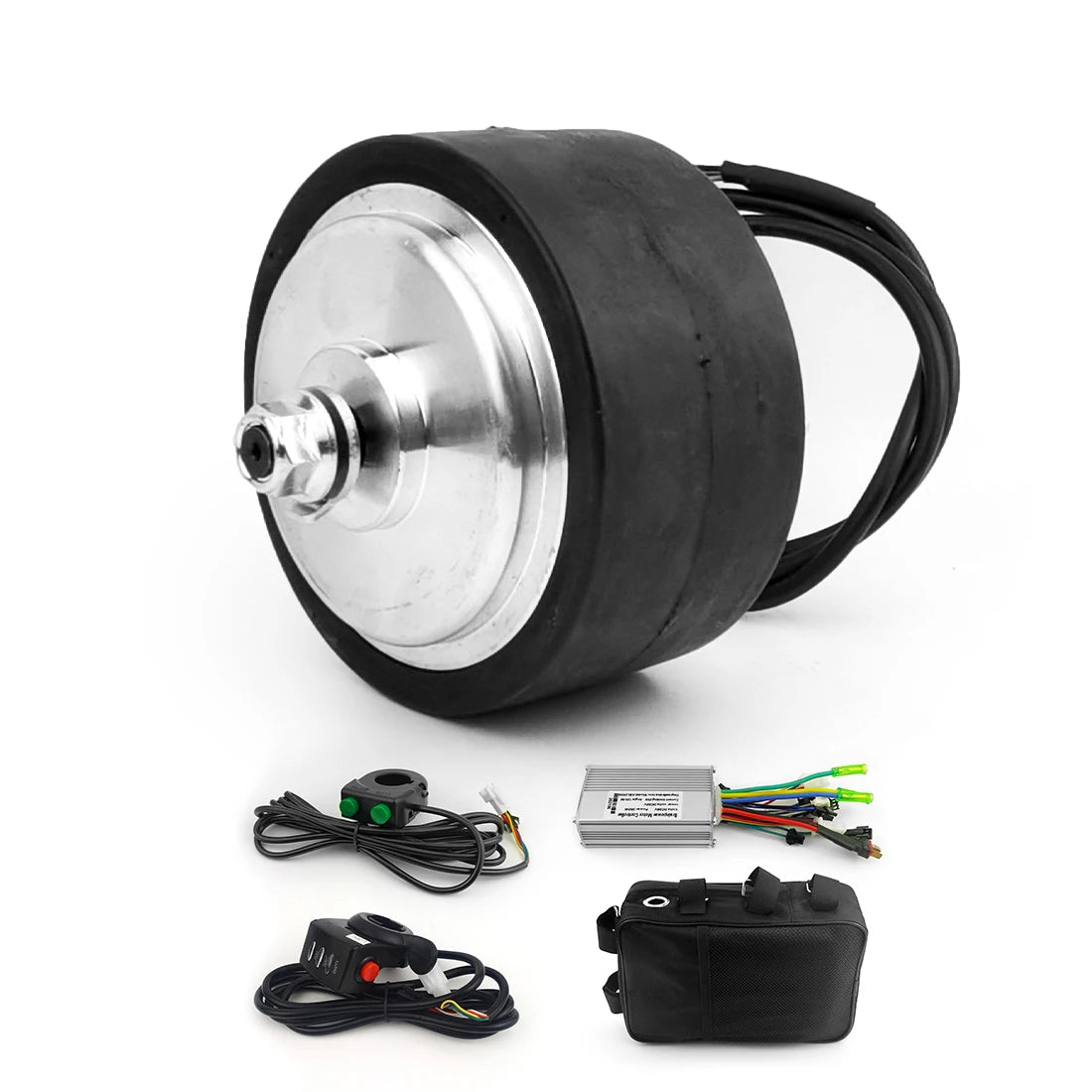 24V 36V 200W 5 Inch Electric Scooter Brushless Gear Hub Motor E Scooter Accessories with Thumb Throttle