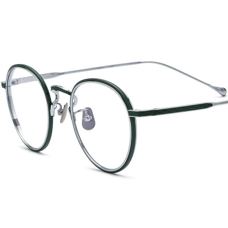 Latest Design Great Quality Acetate Titanium Frame Reading Glasses Photochromic Computer Glasses Wholesale Frame Optical Glasses