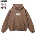 Premium Fleece Oversized 350g Hoodies 20 Colors No String Sweatshirts Hoody Plain Winter Cotton Boxy Hoodie for Men