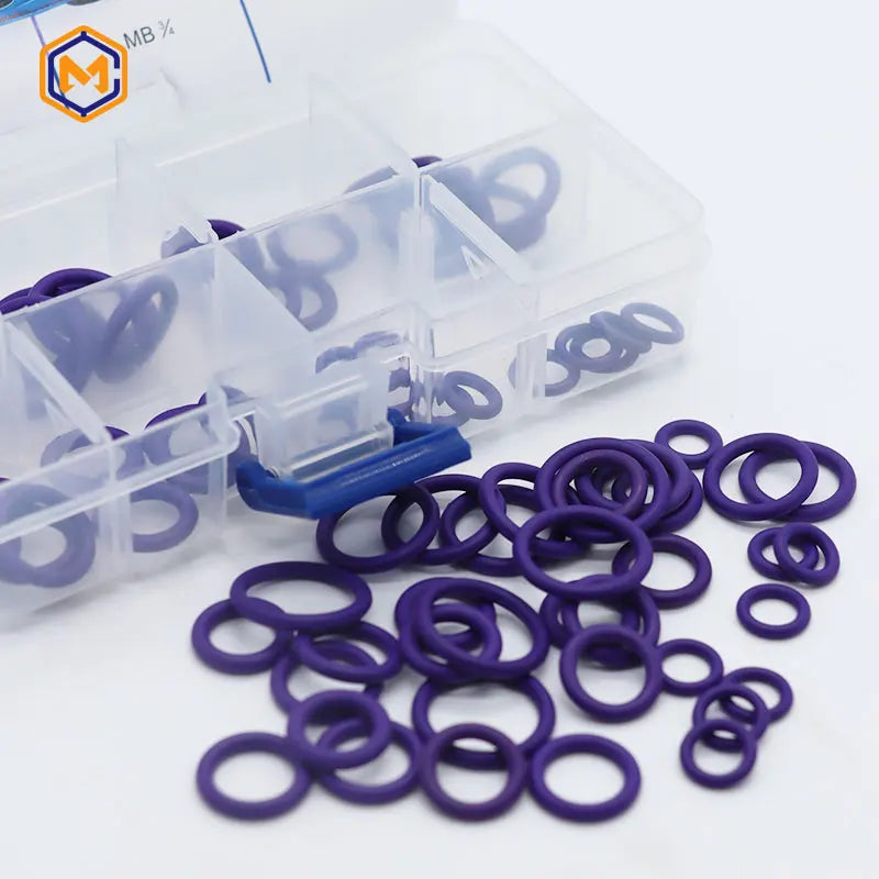 145 Pcs 8 Sizes Air Conditioner Repair Box Car Auto Vehicle Repair Kit Set Seal HNBR O Ring in Stock