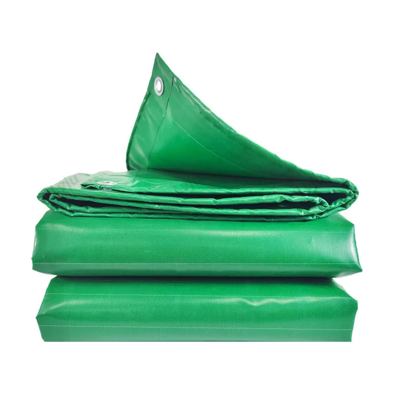 LVJU 12x20ft 4x6 Pvc Coated Tarpaulin Fabric for Goods Covers