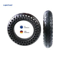 Superbsail DIY 10*2.125 Electric Scooter Wheel 10'' Non-Inflatable Solid Tire Double Hole Honeycomb 10'' Non-Inflatable Rubber