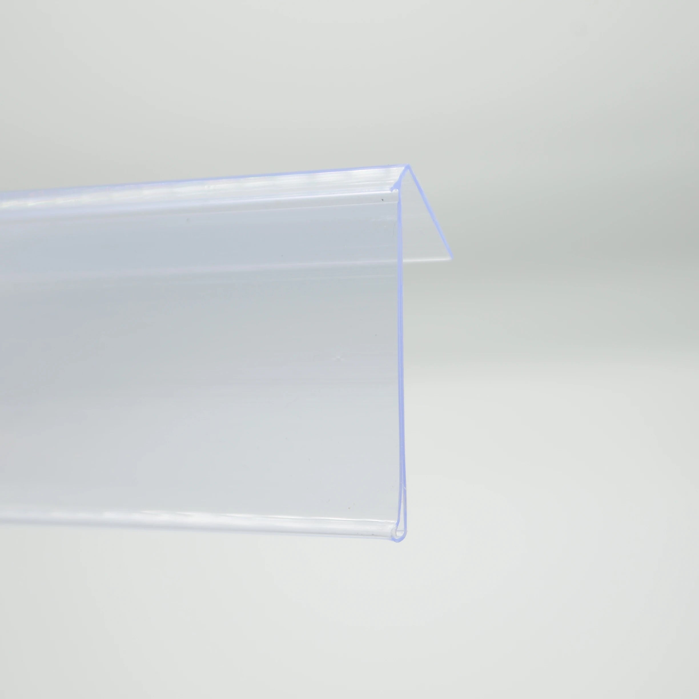 Price Card Holders Plastic Pvc Plastic Strip With Adhesive Tape