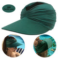 China Manufacture Wholesale High Quality Fashion New Summer Outdoor Sunshade Polyester Visor Hat for Lady