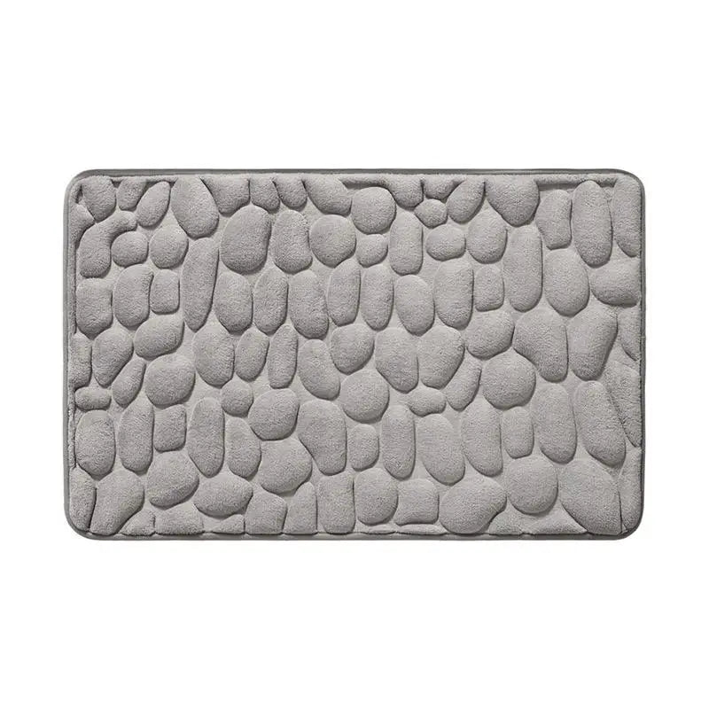 New Memory Cotton Embossed Floor Mat Entry  Bathroom Non-slip Mat Bedside  Wholesale Foot Mat