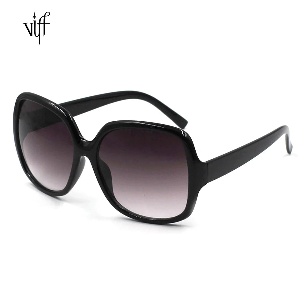 Oversize Black Sun Glasses HP19992  Wholesale Fashionable Custom Logo Sunglasses for Womens