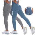 High-Waist Seamless Yoga Leggings for Women Breathable Nylon Pants Elastic Compression for Active Outdoor Fitness L Size