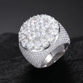 Fashion Styles Luxury Pass Diamond Tester 925 Silver Vvs Moissanite Dimoand Custom Hip Hop Men Iced Out Ring