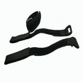 Heavy Duty Flat PP Nylon Webbing Strap With Hook and Loop Sewn on Self Wrapping Adjustable Customization Webbing Belt