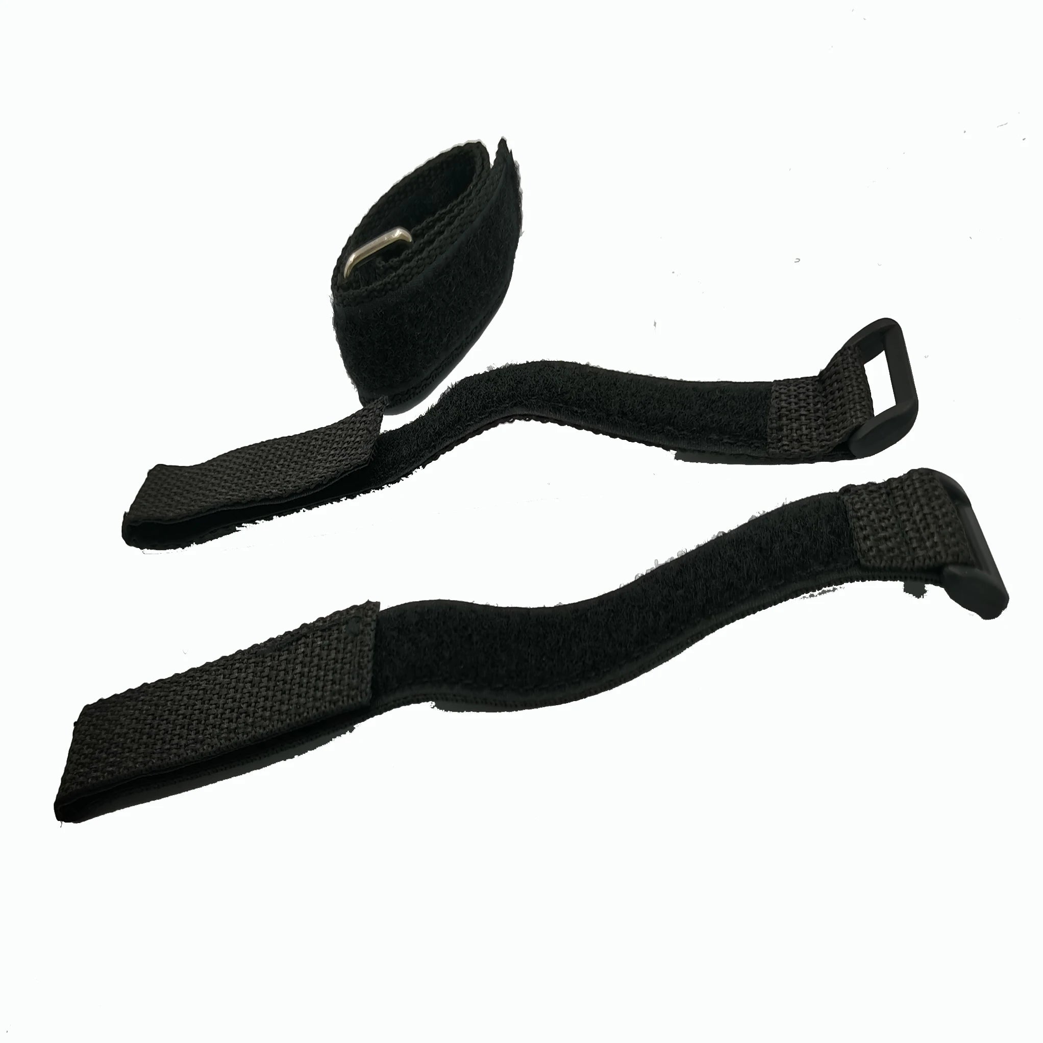 Heavy Duty Flat PP Nylon Webbing Strap With Hook and Loop Sewn on Self Wrapping Adjustable Customization Webbing Belt