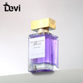 Devi Wholesale OEM/ODM 100ml Empty Glass Perfume Spray Bottle with Pump Sprayer Customizable Color & Hot Stamping Carton Packed