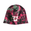 Hot Sale New Custom Digital Print Beanie Hat 100% Cotton Jersey Slouchy Winter Hat Skull Cap