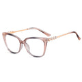 MS 95668 New Fashion Italian Design Custom Logo Women Luxury Diamond Optical Eye Glass Frames Optical Eyewear MegaBDM