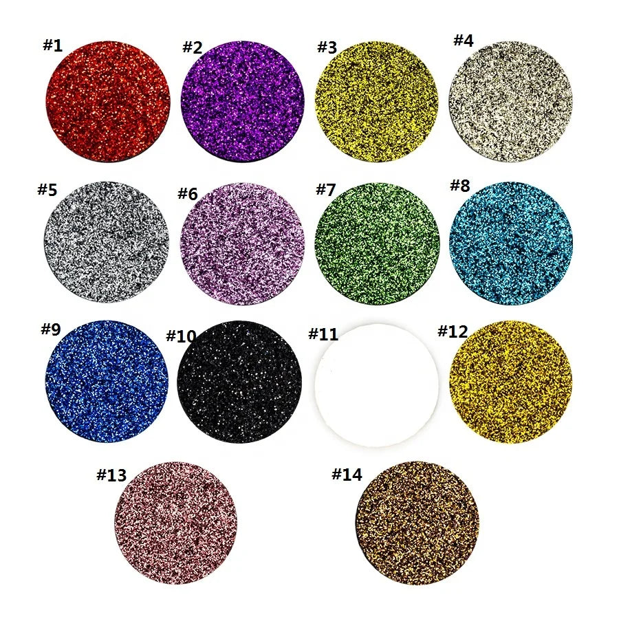 Wholesale Glintter Colorful Aromatherapy Felt Pads 22.5mm Fit for 30mm Essential Oil Diffuser Perfume Locket
