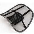 Cool Vent Home Cushion Mesh Back Lumbar Support & Massage Office Car Seat Truck Seat Waterproof Steel Frame