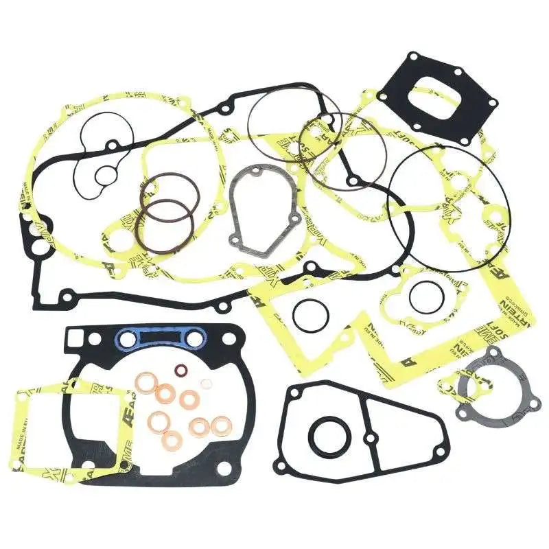 XRadical Gas Gas EC 300 18-19 Engine Gasket Kit Flange Flat Style Made Graphite Stainless Steel Rubber Steel for Exhaust Purpose