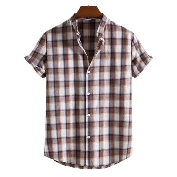Floral Hawaiian Shirts For Men Tropical Dress Short Sleeve Lapel Collar Beach Vacation Summer Clothing