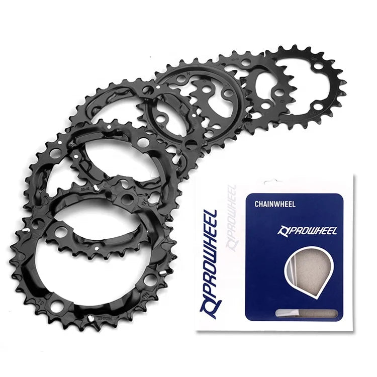 PROWHEEL Round 64/96/104BCD 22 24 30 32 40 42 44T Mountain Bicycle Chain Ring Chainwheel