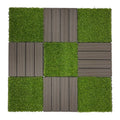 Decoration Green Bottom Plate Splicing Board Grass TilesBalcony Lawn Mat Suspended Artificial Grass