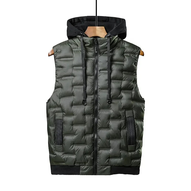 Oem Customized Wholesale Newest Body Warm Bubble Vest and Comfortable Men's Bubble Vest for Winter Autumn