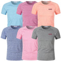 Summer Blank Sports T-shirt Solid 190 Grams Custom OEM Polyester t Shirt Blank Plain Blank Men Women Quick Dry Sport t Shirts