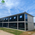 Foldable Detachable Customizable Breathable Office Mobile Prefab Luxury Modular Steel Sandwich Panel Wooden Mediterranean