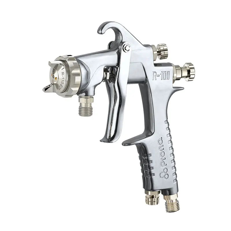 Prona R-100-P Air Power Pneumatic Paint Spray Gun  Hand Manual Pressure Feed Type Sprayer Pistola R100P Pneumatic Tools
