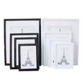 Wholesale Eco-friendly White/Black A4/A3/4x6/5X7/6X8/8x10/11x14in MDF Wooden Photo Frame Digital Printing 2-color Ewen Brand MOQ