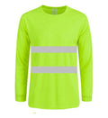 Men's Hi Vis Worker Safety Mechanic Welding Quick Dry Printing Work Shirt