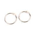 Factory Wholesale 30mm Office Standard Metal Binder Clip Book Binding Ring for Home and School