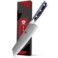 WILDMOK Handmade Chef Knife 67-Layer Damascus Steel Professional Kitchen Kiritsuke Serrated Paring Knife