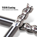 OEM Versatile 6mm 8mm 3 Flutes Climb Milling End Mill Cutters Carbide HRC55 1mm-12mm Aluminum Router Bits for CNC Machine Metal