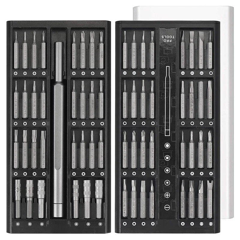 63-in-1 Small Precision Screwdriver Professional Mini Magnetic Repair Tool Kit Suitable for Computers Mobile Phones and Glasses