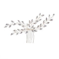 Luxury Crystal Fancy Simple Bridal Vine Headdress Accessories Wedding Bride Hair Combs for Women
