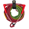 Wakeboarding Line 75ft Poly-E with Curved EVA Handle for Offshore Waters Unisex Use