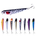 Wholesale PE008 8.5cm 9.8g Artificial Hard Stick Baits Top Water Floating Pencil Fishing Lures