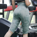 Custom Women Push up Sport Fitness Workout Butt Gym Scrunch Pant Seamless Camouflage Yoga Leggings Sets