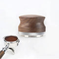 Coffee Tamper Coffee Tamper  Machine Accessories Utensils Powder Hammer  Solid Wood Stainless Steel Powder Press Powder Hammer