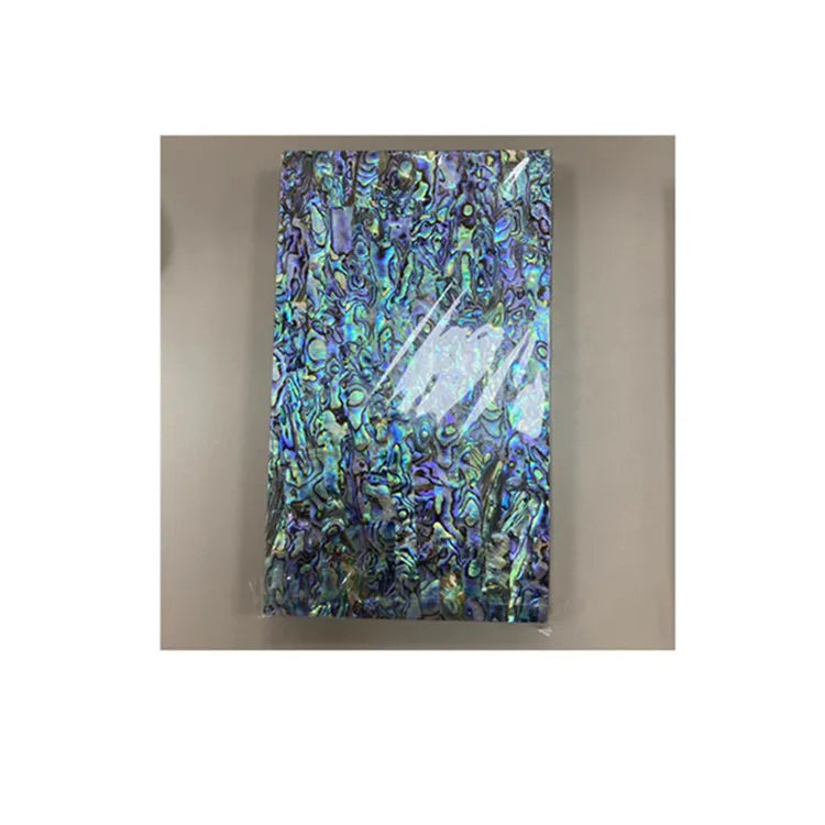 Hand Painted Natural Crafts Real Abalone Shell Sheet 14x24cm 0.2mm Thick Love Style Art Furniture Counter Top Phone Inlay