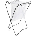 Portable Iron Wire Folding Shelf Collapsible Trash Bag Organizer Stand Camping Trash Bag Holder Leaf Bag Holder for Outdoor