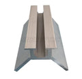 Residential or Industrial Strength Durable Fastener Roof Clamp for Solar Mounting Systems