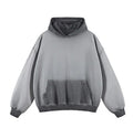 Streetwear Styles Customized Printed Cotton Pullover Men Washed Vintage Hoodies Oversized Men's Hooded Sports Jogging