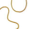 MSX Latest Popular Chain Copper Necklaces Charm Necklace 18k Gold Plated Necklace Jewelry