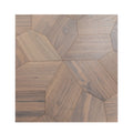 American Black Walnut European Design Multilayer Engineered Chevron Parquet Flooring UV Lacquered Surface Click AB Grade 25 Year