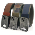 3.8cm Casual Tactical Outdoor Working Safety Waist Belt Nylon Webbing Belt With Adjustable Buckle Stylish Designer Canvas Belts