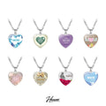 HOVANCI Mother Day Jewelry Pendant Necklace Letter I Love You Mom Necklace Jewelry for Mothers Gift