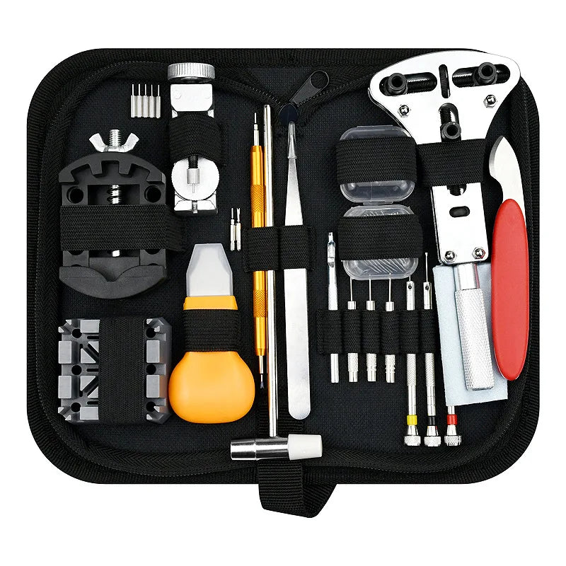 LAIHE 150 Pcs Customized High Quality Watch Tools and Machine Watch Repair Tool Set Professional Watch Repair Tools Kit