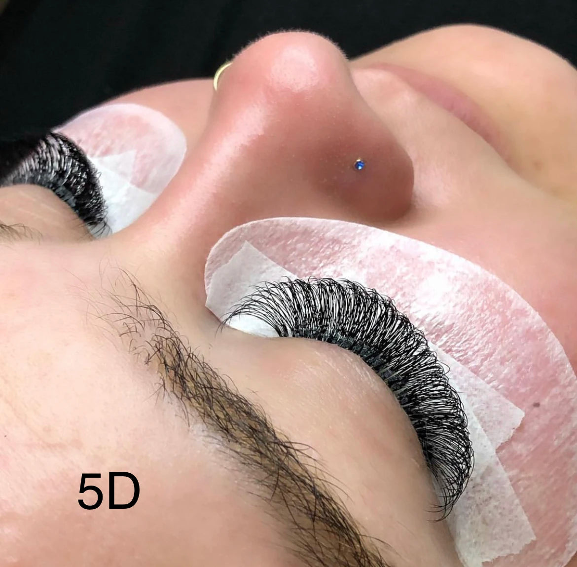 UNIQUE LASHES Eyelash Extension Pre Made Fans Lashes 4D 5D Short Stem Loose Premade Volume Fans Lash Vendor J B C CC D L M CURL