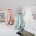 Ins Style Novelty Flower Vase Plastic Home Decoration Items