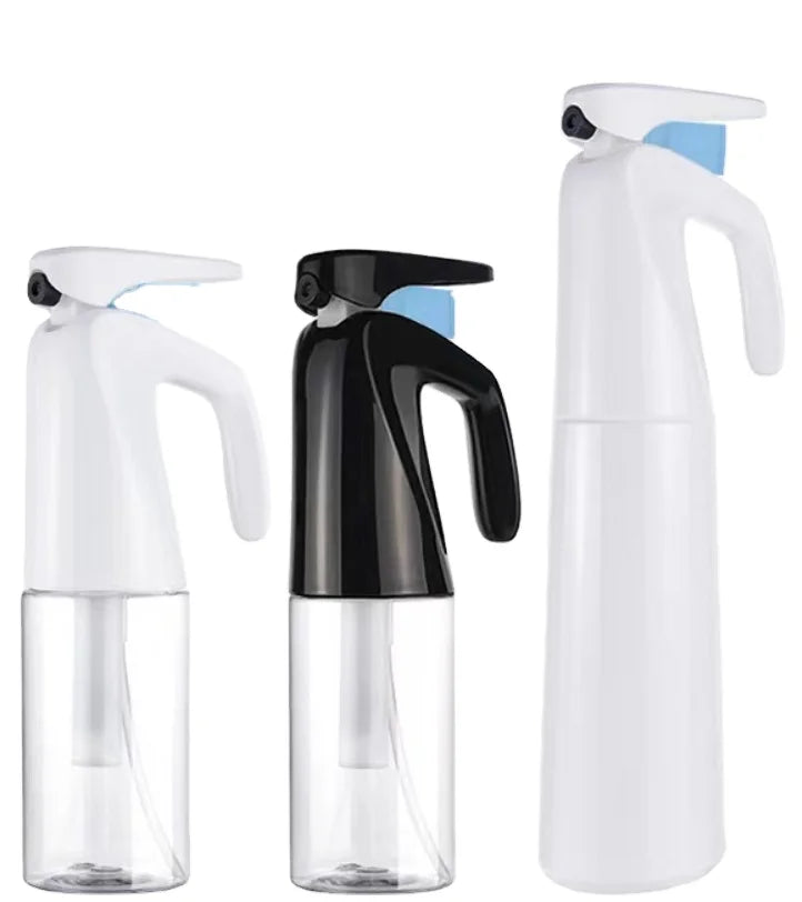 Newly Design 200ml 300ml Reusable Household Cleaning Garden Plastic Sprayer Cosmetics Fine Mist Continuous Spray Bottle